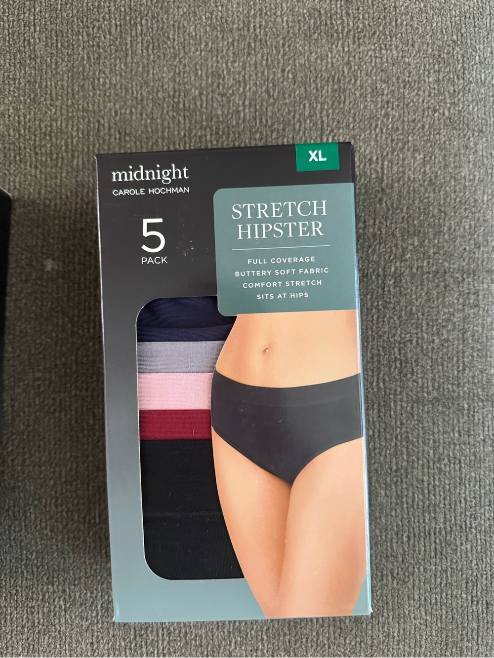 midnight Stretch Hipster 5-Pack - Assorted Colors (Women's)